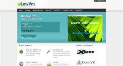 Desktop Screenshot of lowvm.com